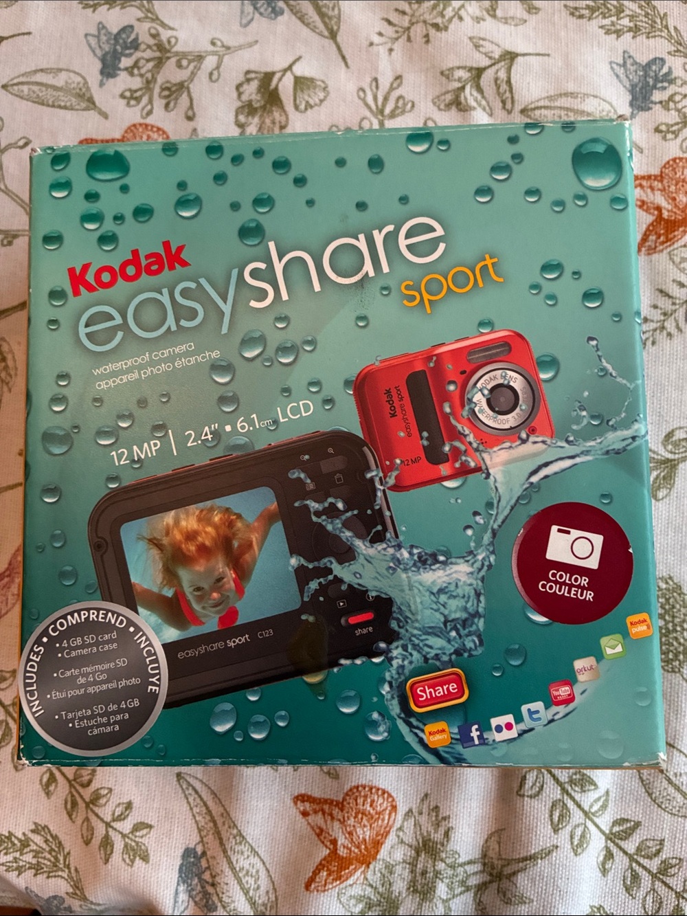 Kodak EasyShare Sport Digital Camera - Red
